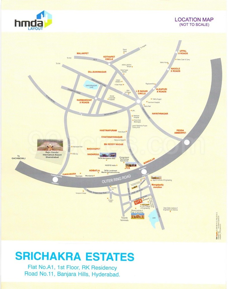 Adibatla Distance From Hyderabad Adibatla County Hyderabad, Adibatla Resale Price List, Brochure, Floor  Plan, Location Map & Reviews