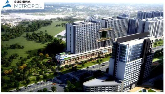Sushma Metropol Aerial View