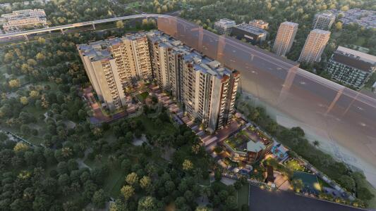 Sumadhura Capitol Residences Aerial View