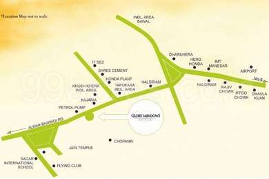 Sun Uniglo Buildtech Pvt Ltd Sun Uniglo Glory Meadows Map - Alwar ...