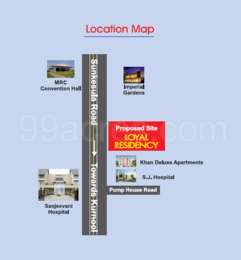 SV prasad Loyal Residency Map - 79rwj36a Med 