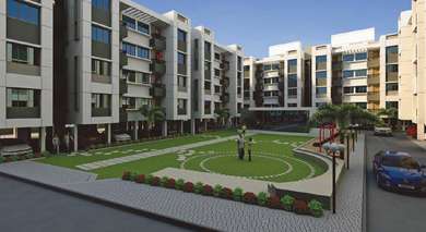 Taksh Shivam Enclave Compound View