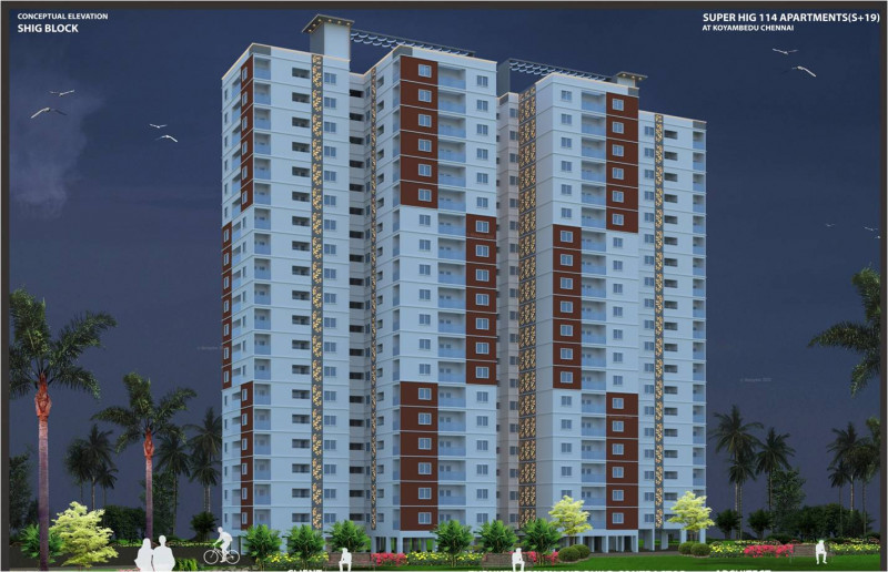 TNHB Koyambedu Chennai West, Koyambedu Price List & Brochure, Floor