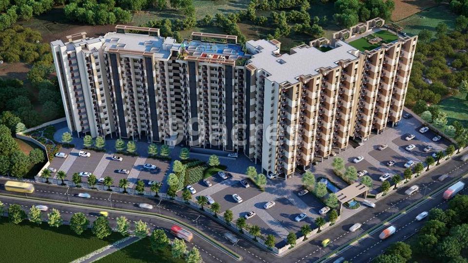 Golden Woods Umang Aerial View