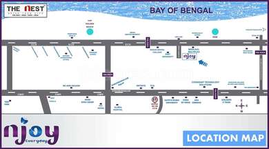 The Nest Builders The Nest Njoy Map - Kannathur Reddy Kuppam, Chennai ...