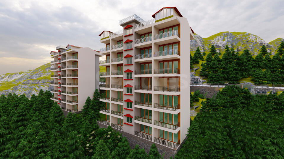 Shubham Chail Heights Villas Elevation