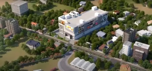 TNR Jagadamba Mallplex Aerial View