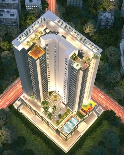 Tricity Montview Aerial View