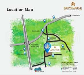 Trinity Builders Trinity New Castle Map - Palarivattom, Kochi Location Map