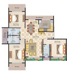 3 BHK Apartment / Flat for sale in Trishul Symphony Sector 19 Kharghar ...