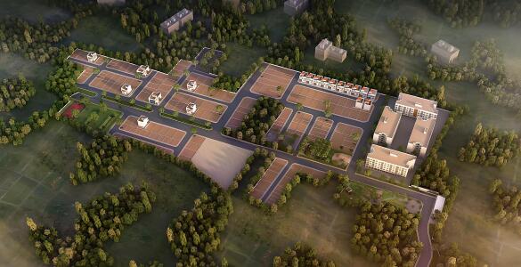 TVS Emerald Flourish Aerial View