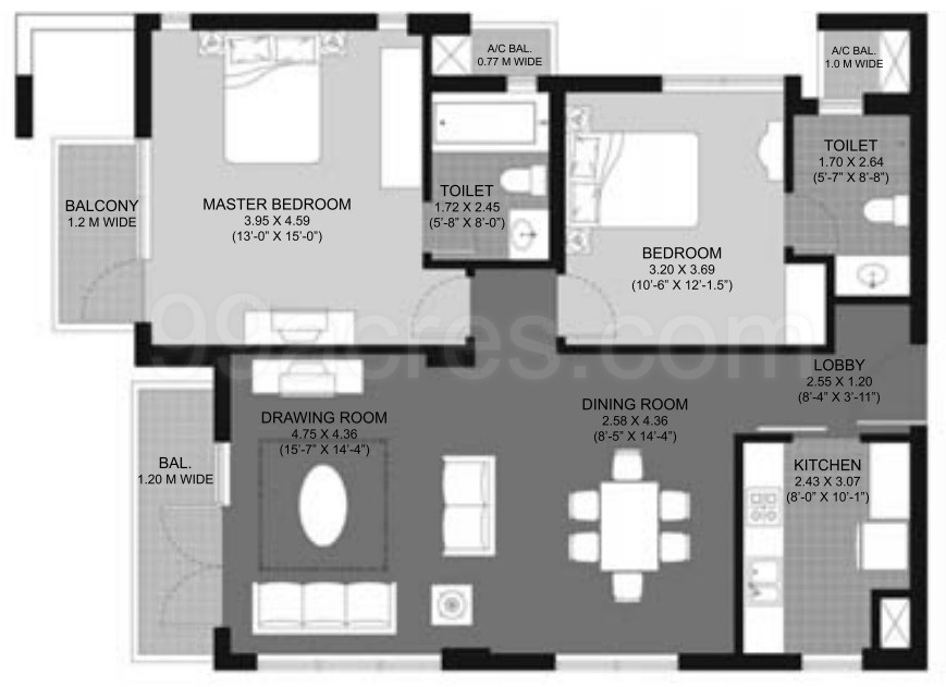 Unitech Group Unitech Fresco Floor Plan Unitech Fresco Nirvana Country Gurgaon