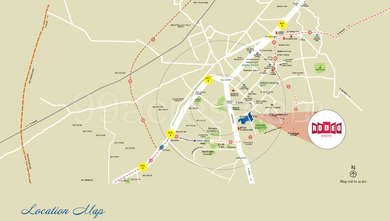 Unitech Group Rodeo Drive Map - South City 2, Gurgaon Location Map