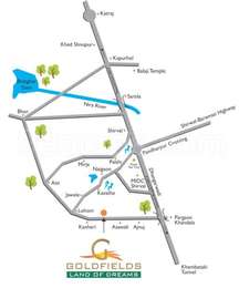 Universal Landmarks Builders Universal Goldfields Map - Asawali, Satara ...