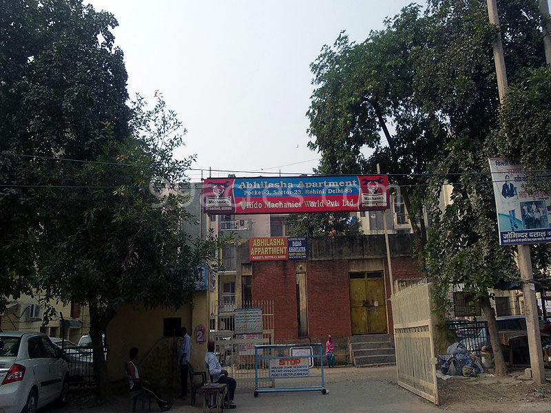 Abhilasha Apartment Entrance