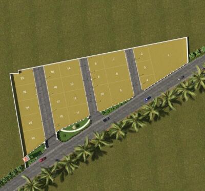 Acacia Garden Aerial View