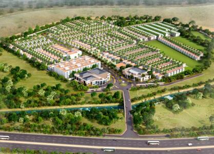 Ceebros Garden City Aerial View