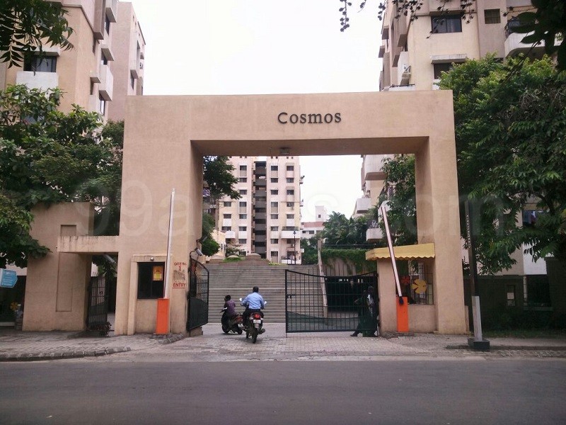 Magarpatta Cosmos Apartment Entrance View