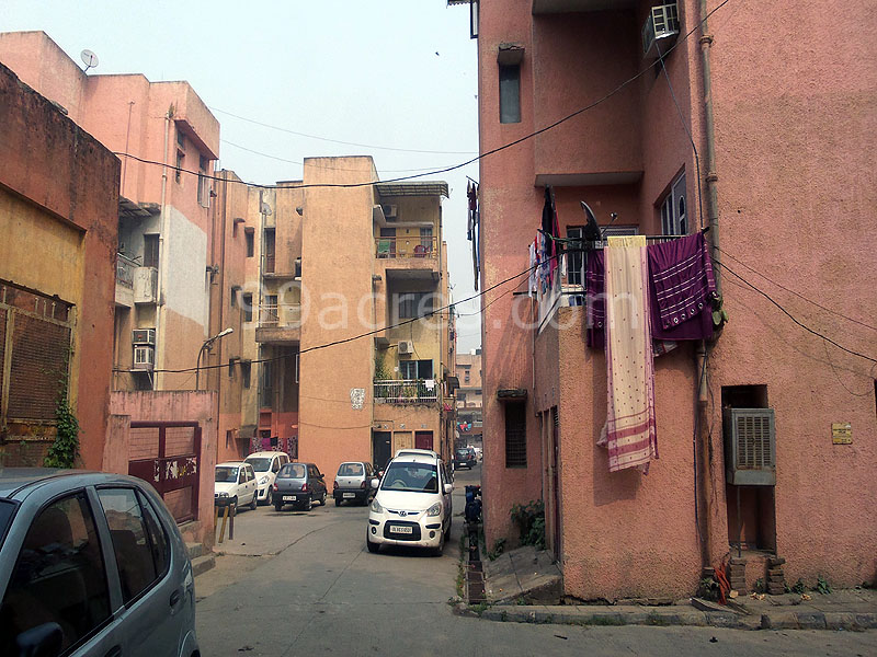 Divya Jyoti Apartment Paved Compound