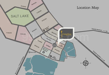 Map Of Salt Lake City Kolkata Simplex Infrastructures Kolkata Imagine Techpark Map - Salt Lake - Sector  5, Kolkata North Location Map