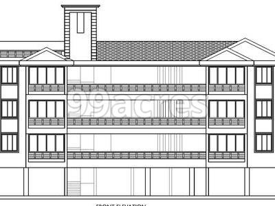 Pankaj Indushree Ashray Artistic Elevation