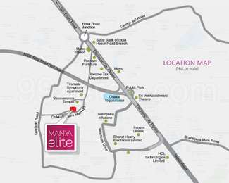 Manya Infra Tech Group Manya Elite Map - Electronics City Phase 1 ...