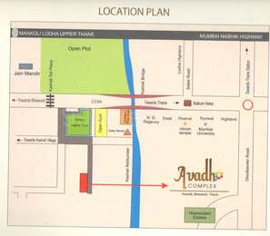 Ajay Enterprises Avadh Complex Map - Kasheli, Mumbai Location Map