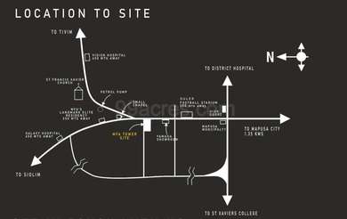 MFA Tower Map Bardez North Goa - Icon3k64 Med 