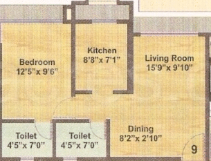 Mit Niketan Floor Plan Kandivali East Mumbai Andheri Dahisar