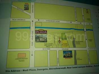Modi Plaza Map - Salisbury Park, Gultekadi Location Map