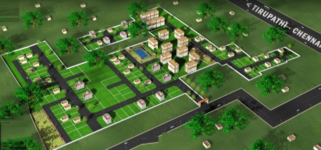 MS Smart City Aerial View