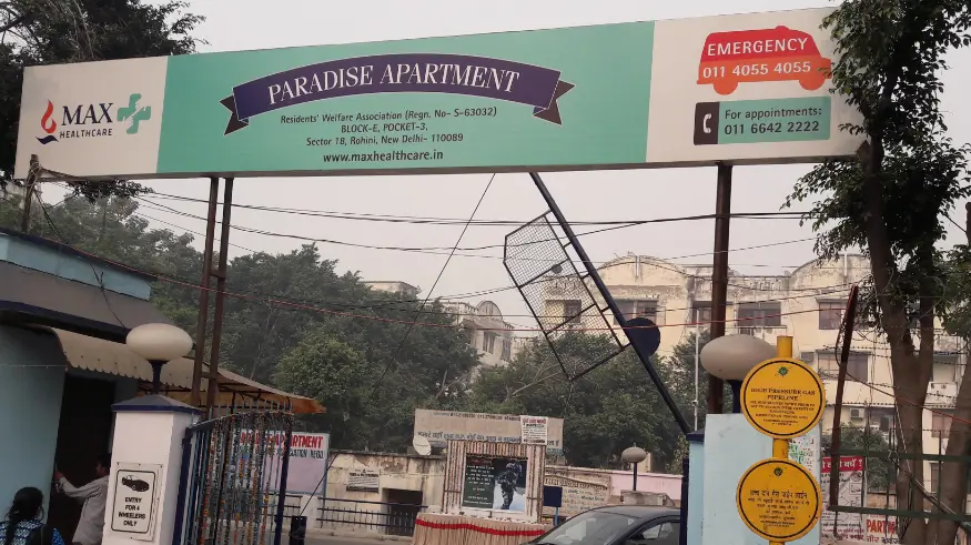 Paradise Apartment North Delhi, Sector 18 Rohini Resale Price List
