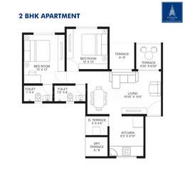2 BHK / Bedroom Apartment / Flat for rent in Platinum Towers Wakad Pune ...