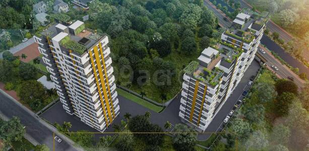 Rajwada Luxuria Aerial View