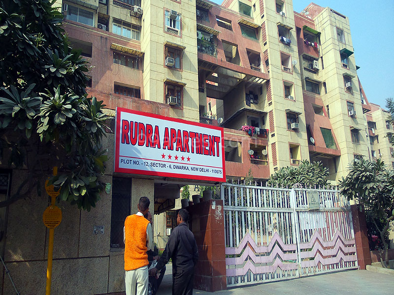 Rudra Apartment Entrance