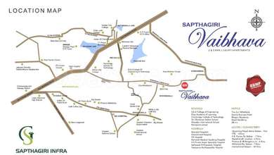 Kr Puram Bangalore Map Sapthagiri Infra Sapthagiri Vaibhava Map - Kr Puram, Bangalore East  Location Map