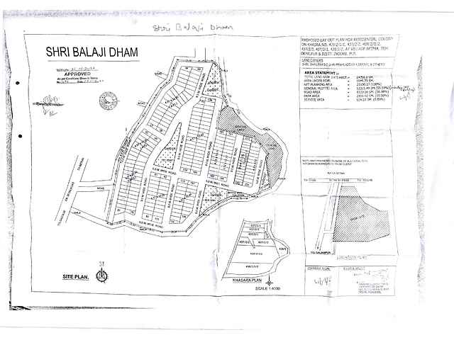 Shri Balaji Dham Indore, Betma | Price List & Brochure, Floor Plan ...