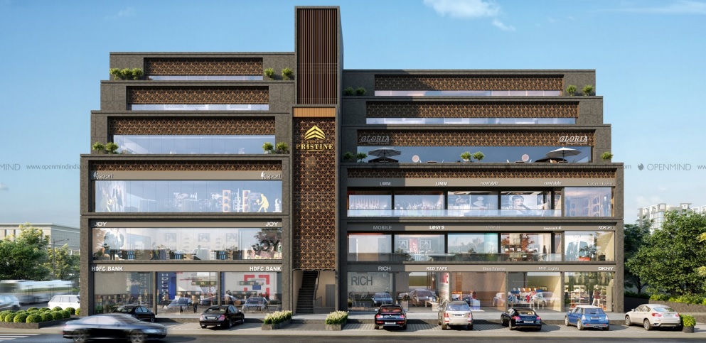 Soham Pristine Ahmedabad West, Thaltej Invest in Office spaces & Shops