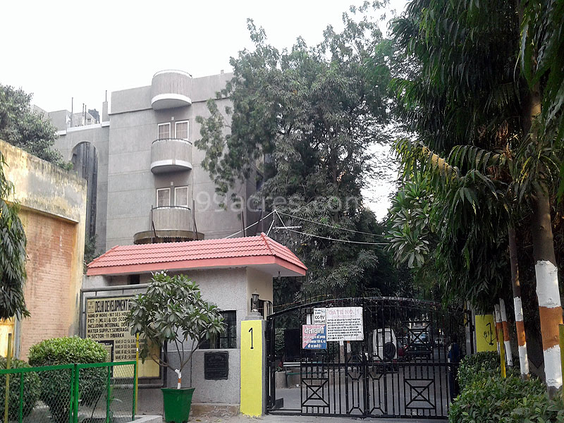 DDA Sukh Sagar Apartments Entrance