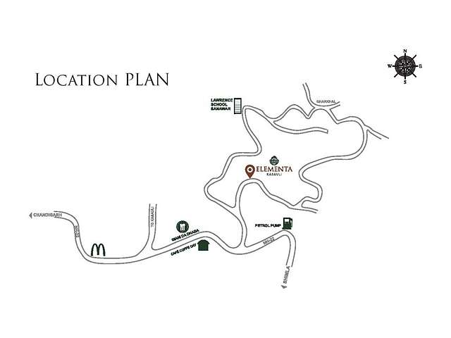 kasauli map