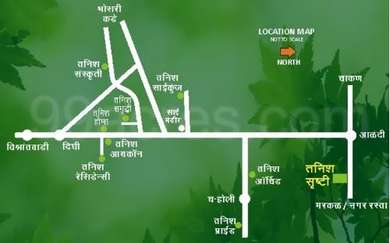 Tanish Group Tanish Srushti Map - Vadgaon Maval, Pune Location Map