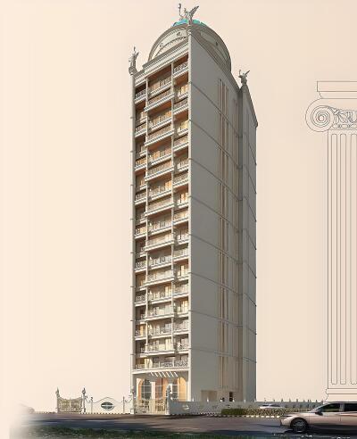 Tharwanis Sky View Elevation