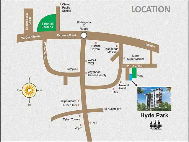 Urbana Hyde Park Hyderabad, Kothaguda Resale Price List, Brochure ...