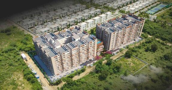 Vaibhavi Vihaan Shikhara Aerial View