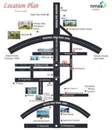 Kothur Map Varun Realtars Varun Gargi Golden Capital Map - Kothur, Rangareddy ...