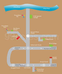 Vastusankalp Developers Vastusankalp Punyodaya Rio Map - Kalyan West ...