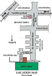 Benson Town Bangalore Map Vellara Group Vellara Palmyra Map - Benson Town, Bangalore Central Location  Map