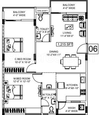 Venkateshwara Builders Bangalore Sv Elegant Floor Plan Kadui East Venkateshwara Builders Bangalore, 12×40 House Plans