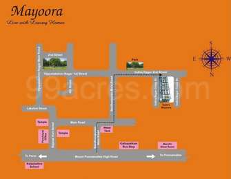 Vettri Construction Vettris Mayoora Map - Senneer Kuppam, Chennai West ...