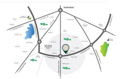 Vijayakalpa Developers Vijayakalpa Kshetra Map - Tukkuguda, Hyderabad
